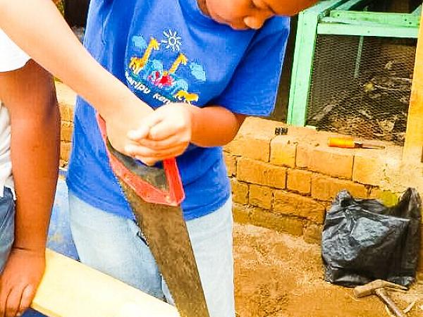 Woodwork at Eagle Wings